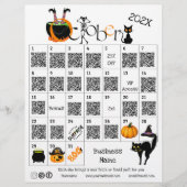 Halloween Countdown Advent Kalender Zakelijke Prom Flyer (Voorkant)