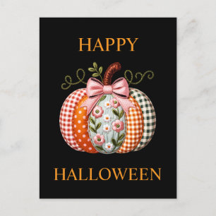 Halloween Country-style Pumpkin Holiday Briefkaart