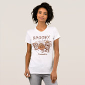 Halloween Country Western Spooky T-Shirt (Devant entier)