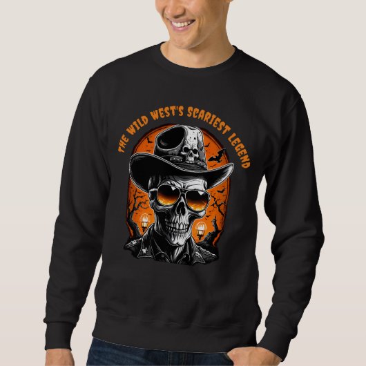 Halloween Cowboy Sweatshirt (Voorkant)