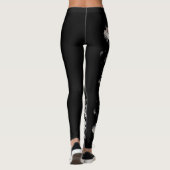 Halloween Crâne conception Leggings (Dos)