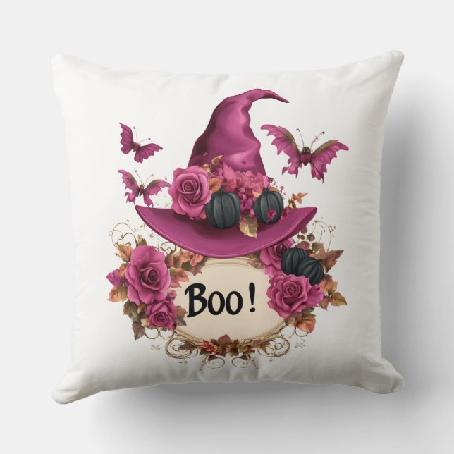 Halloween crâne de cuisine oreiller (Verso)