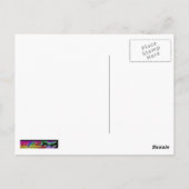 Halloween crâne et carte postale Citrouille (Dos)