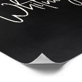 Halloween crâne floral Affiche de bienvenue Fête d (Coin)