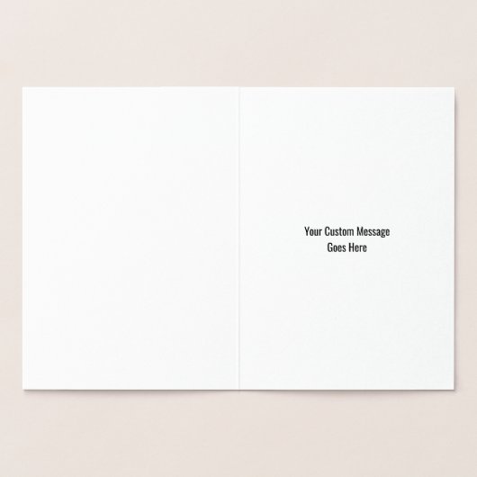 Halloween crâne Jour de la carte d'huile personnal (Intérieur)