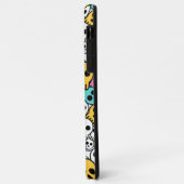 Halloween crâne rose gothique Coque-Mate coque iph (Dos/Gauche)