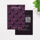 Halloween Crânes QR Code Bijoux Entreprise Collier (Bureau)
