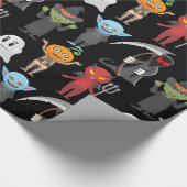 Halloween Creatures Cadeaupapier (Hoek)