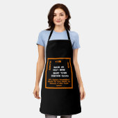 Halloween Creëer Uw eigen Chef Baker Custom Schort (Gedragen)