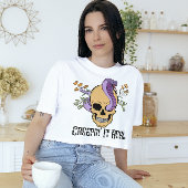 HALLOWEEN CREEPIN' IT ECHTE SCHEDEL & SLANG T-SHIRT