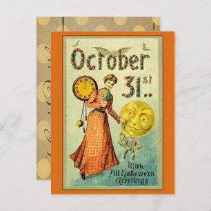  Halloween Creepy Feestdagenkaart