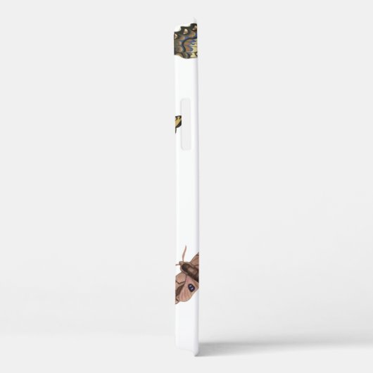 halloween creepy moth print Case-Mate iPhone case (Achterkant / Rechts)