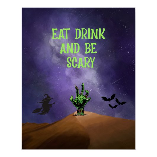 Halloween Creepy Poster Display Perfect Poster (Voorkant)