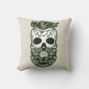 Halloween Cross Skull kussen