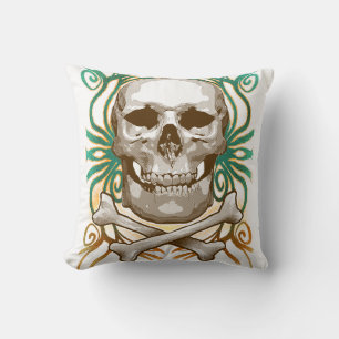 Halloween Cross Skull kussen