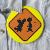 Halloween Crossing Ronde Button 6,0 Cm (In situ)