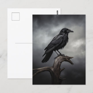 Halloween Crow Briefkaart