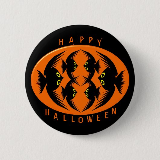 Halloween Crows Button (Voorkant)