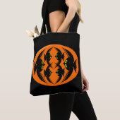 Halloween Crows Canvas tas (Dichtbij)