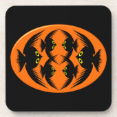 Halloween Crows Cork Dessous de verre (Devant)