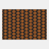 Halloween Crows Custom Gift Wrap Set Inpakpapier Vel (Voorkant 3)