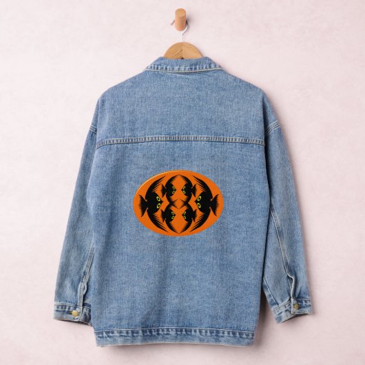 Halloween Crows Denim Jacket (Hangar)