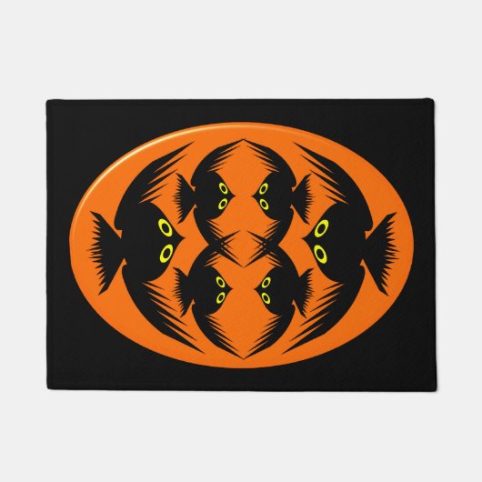 Halloween Crows Doormat Deurmat (Voorkant)