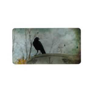 Halloween Crows Etiket
