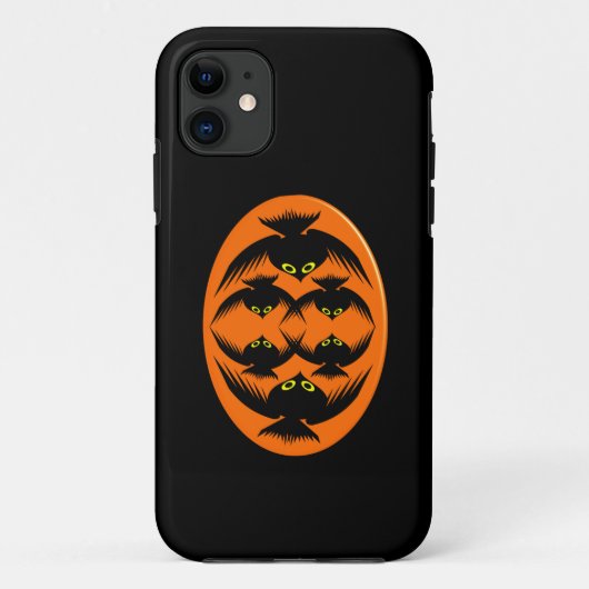 Halloween Crows iPhone 5 Hoesje (Achterkant)