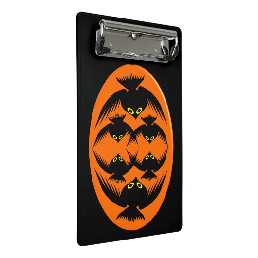 Halloween Crows Mini Klembord (Schuin)