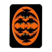 Halloween Crows Premium Magnet Magneet (Verticaal)