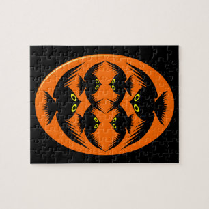 Halloween Crows Puzzle Legpuzzel