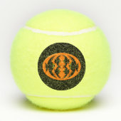 Halloween Crows Tennis Balls Tennisballen (Achterkant)