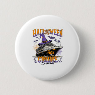 Halloween Cruise Squad 2025 Matching Cruising Bema Ronde Button 5,7 Cm