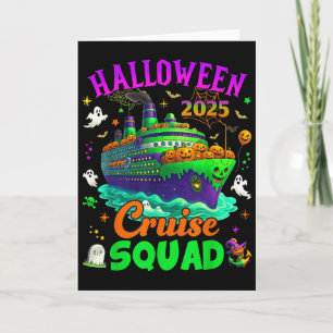 Halloween Cruise Squad 2025 Matching Cruising Crui Kaart