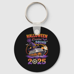 Halloween Cruise Squad 2025 Overeenkomstige Cruise Sleutelhanger