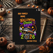 Halloween Cruise Squad 2026 Matching Cruisen