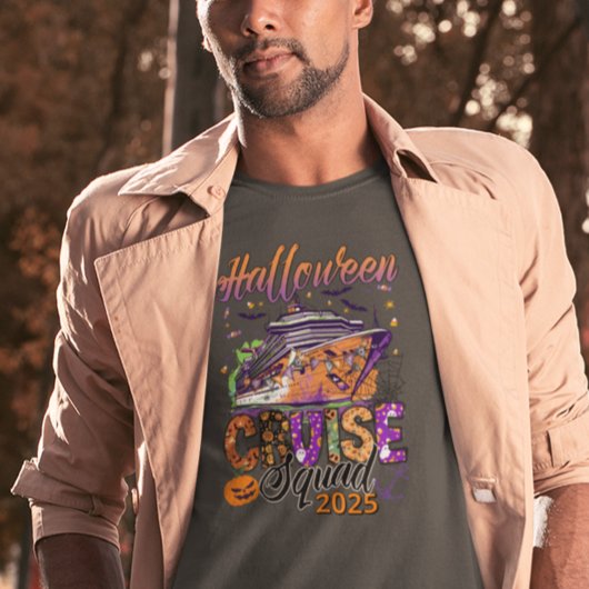 Halloween Cruise Squad schip T-shirt