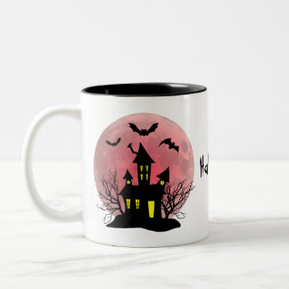 Halloween Cup clipart Tweekleurige Koffiemok