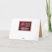 Halloween Cupcake Birthday Kaart (Achterkant)