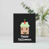 Halloween Cupcake Briefkaart (Staand voorkant)