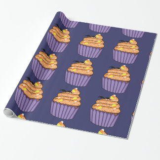Halloween Cupcake Cadeaupapier