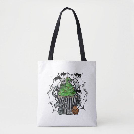Halloween Cupcake Draagtas (Voorkant)