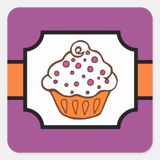 Halloween Cupcake Stickers (Voorkant)