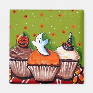 Halloween Cupcakes Magnet Magneet