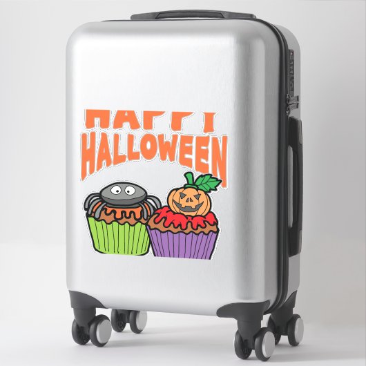 Halloween cupcakes sticker (Koffer)