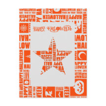 Halloween Custom Cool Whimsical Typography Sinaasa