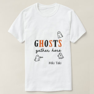 Halloween Custom Whimsical Grappig Modern T-shirt
