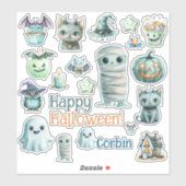 Halloween Customize Cut Vinyl Sticker (Vel)