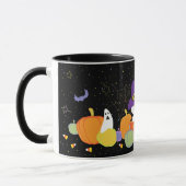 Halloween Cute Cat in Witch Pet Mok (Links)